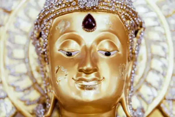 Buddha statue detail